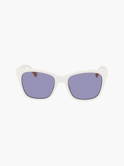 Calvin Klein Táskák & Kiegészítők HU716151 | Calvin Klein Cat Eye Női Napszemüveg Fehér